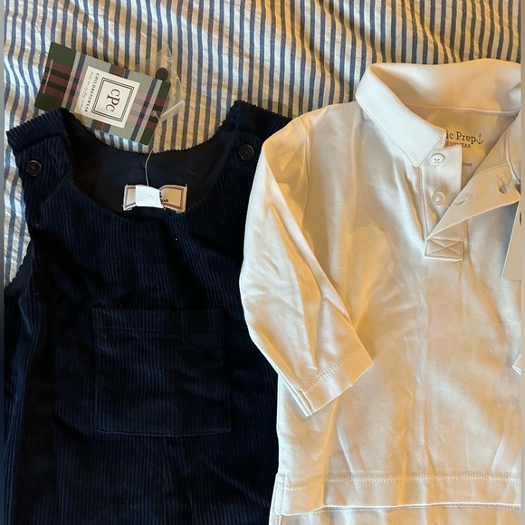 CPC NWT Cord Overalls & Polo - Picture 2 of 3